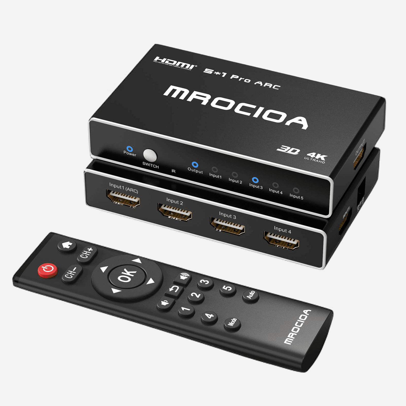 hdmi switch 5 in 1 out main