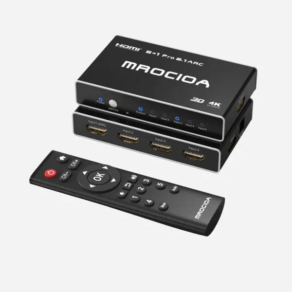 5 port 8k hdmi switch 2.1 4k 120hz