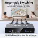 4k HDMI Switch 3 in 1 out for apple tv fire tv - Image 4